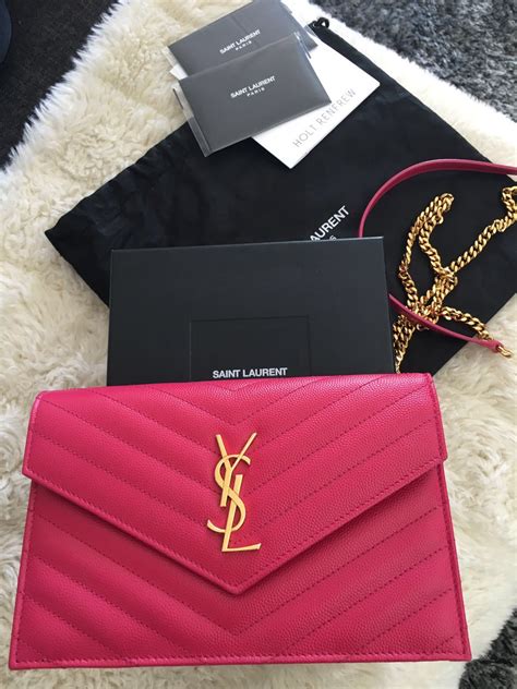 ysl prestige pink pouch|st laurent pink handbags.